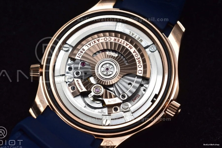 Dial Blue SS 1:1 RG SS Bracelet VSF 300M RelaxedFit Edition Ceramic 1083 On Seamaster Best A Diver Blue 0302